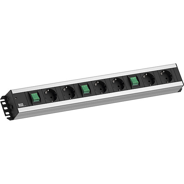 BACHMANN Handwerkerleiste 6fach 3xSchalter, 2m Zul. 300.050